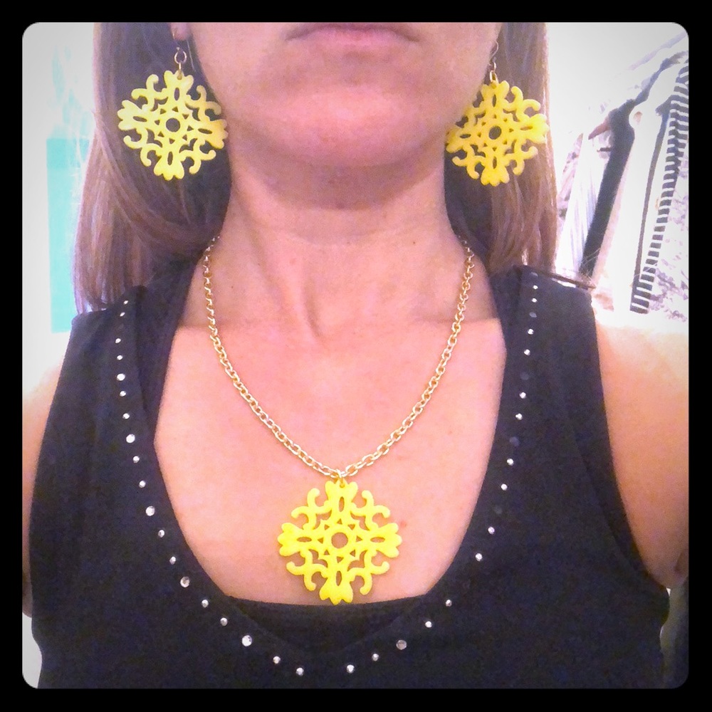 Lisi Lerch yellow Libby Necklace